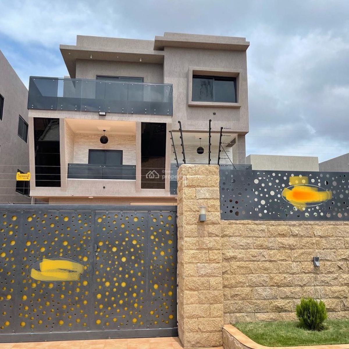 Detached 4 Bedroom Duplex with Staff Quarters, East Airport, Airport Residential Area, Accra, Detached Duplex for Sale