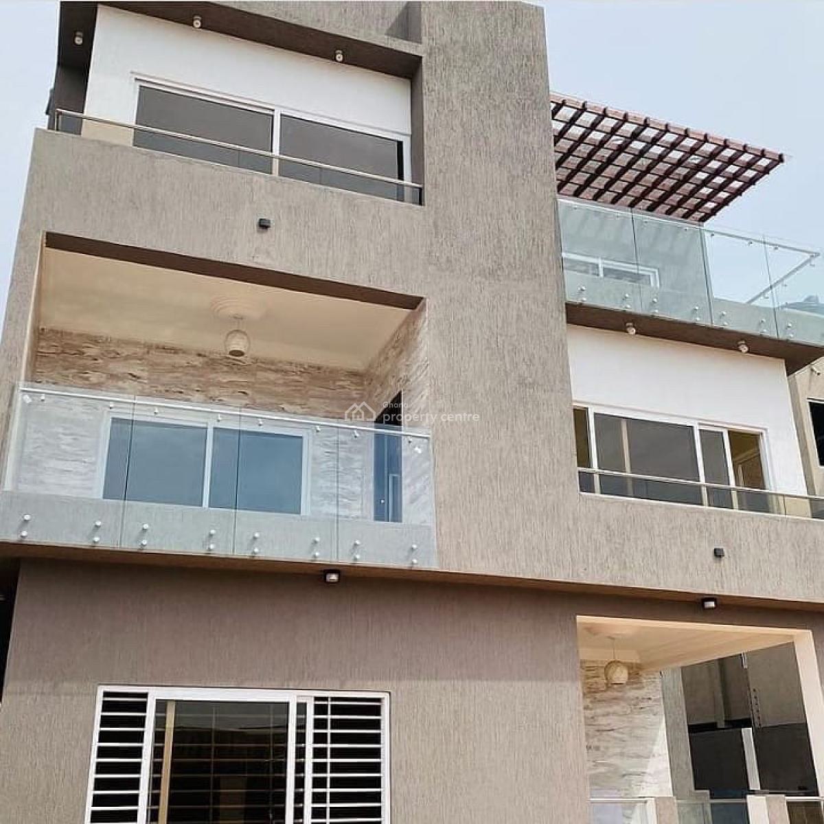Detached 4 Bedroom Duplex with Staff Quarters, East Airport, Airport Residential Area, Accra, Detached Duplex for Sale