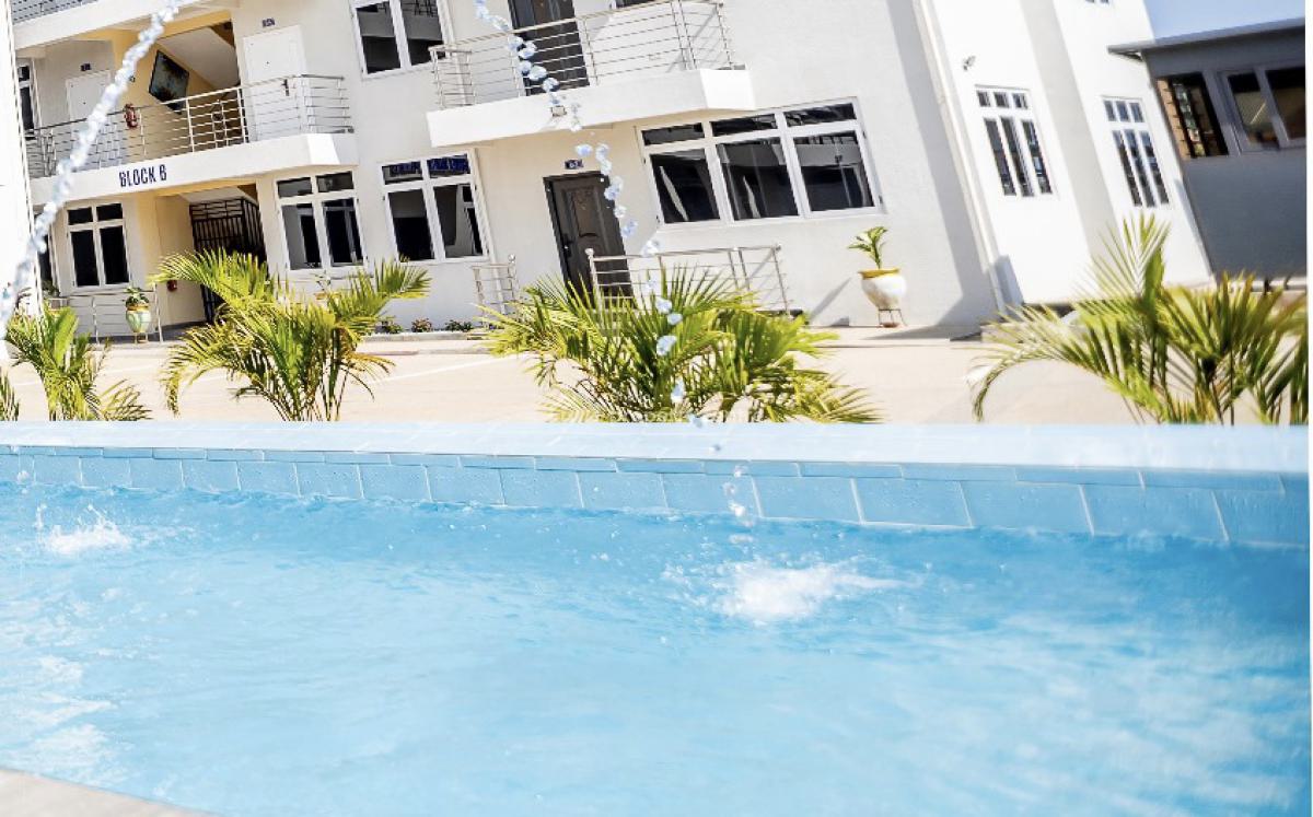 Serviced 2 Bedroom Apartment with Swimming Pool, Mahama Road, East Airport, Airport Residential Area, Accra, Apartment for Rent