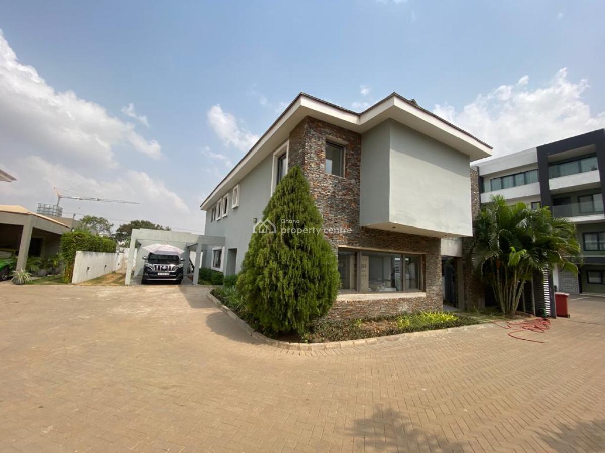 Detached 4 Bedroom Duplex in a Gated Community with Swimming Pool, East Airport, Airport Residential Area, Accra, Detached Duplex for Sale