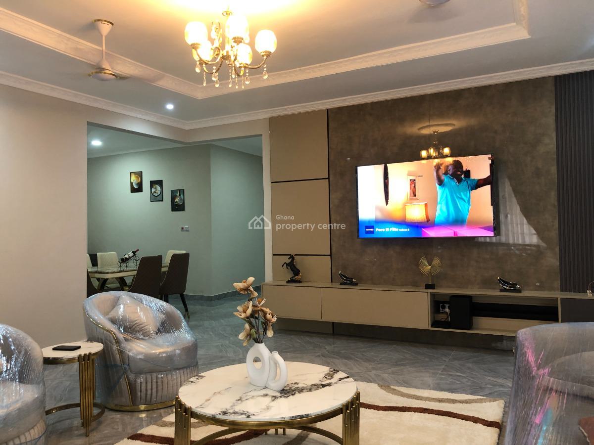 Fully Furnished 3 Bedroom with Neat Interior Decor., Sakumono Road, Spintex, Accra, Detached Bungalow for Sale