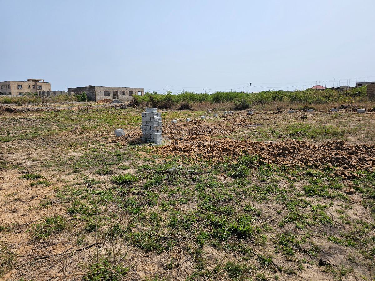 We Got You Covered !!!!!!!! Estate Lands at Prampram Beach Lane, New Ningo Police Station, Prampram, Ningo Prampram District, Accra, Residential Land for Sale