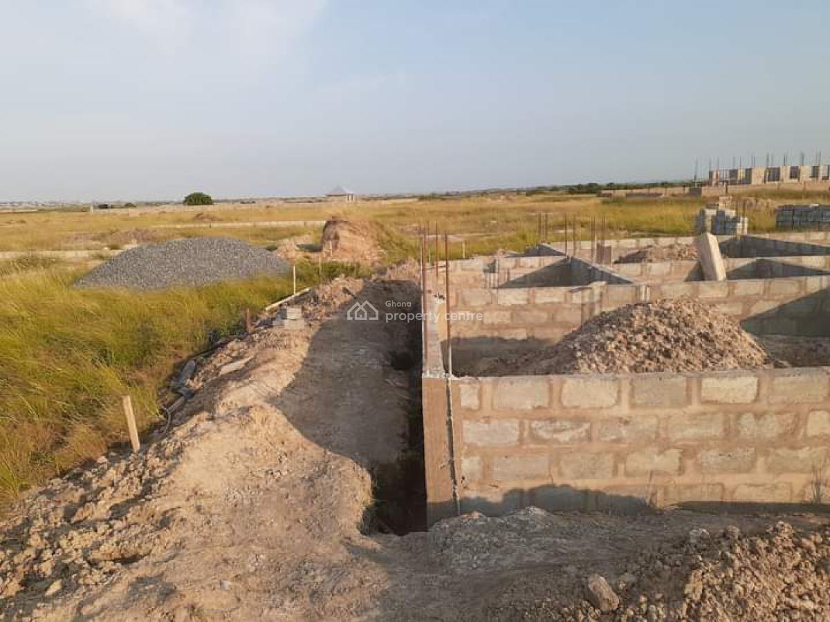Legitimate Half Plot <<< Low Budget at Prampram, African Ancestral Walls, Ningo Prampram District, Accra, Mixed-use Land for Sale