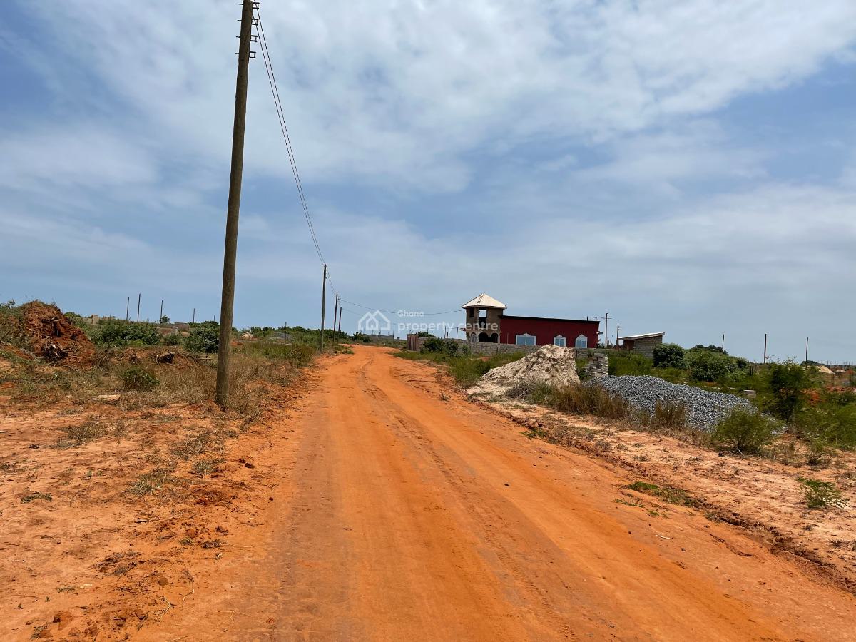 Legitimate Half Plot <<< Low Budget at Prampram, African Ancestral Walls, Ningo Prampram District, Accra, Mixed-use Land for Sale