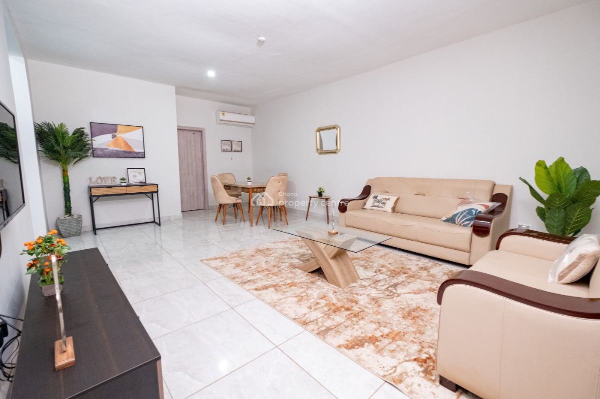 Serviced 2 Bedroom Apartment, East Airport, Airport Residential Area, Accra, Apartment for Rent