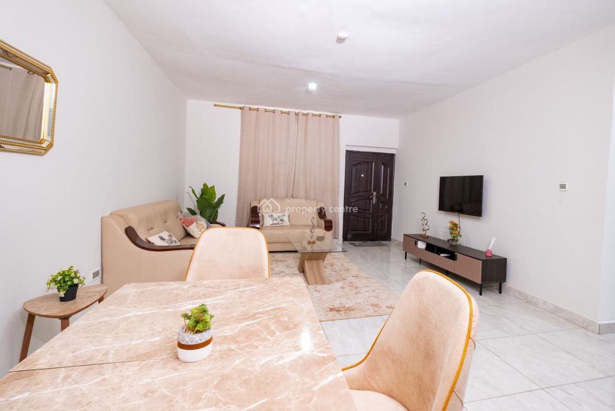 Serviced 2 Bedroom Apartment, East Airport, Airport Residential Area, Accra, Apartment for Rent