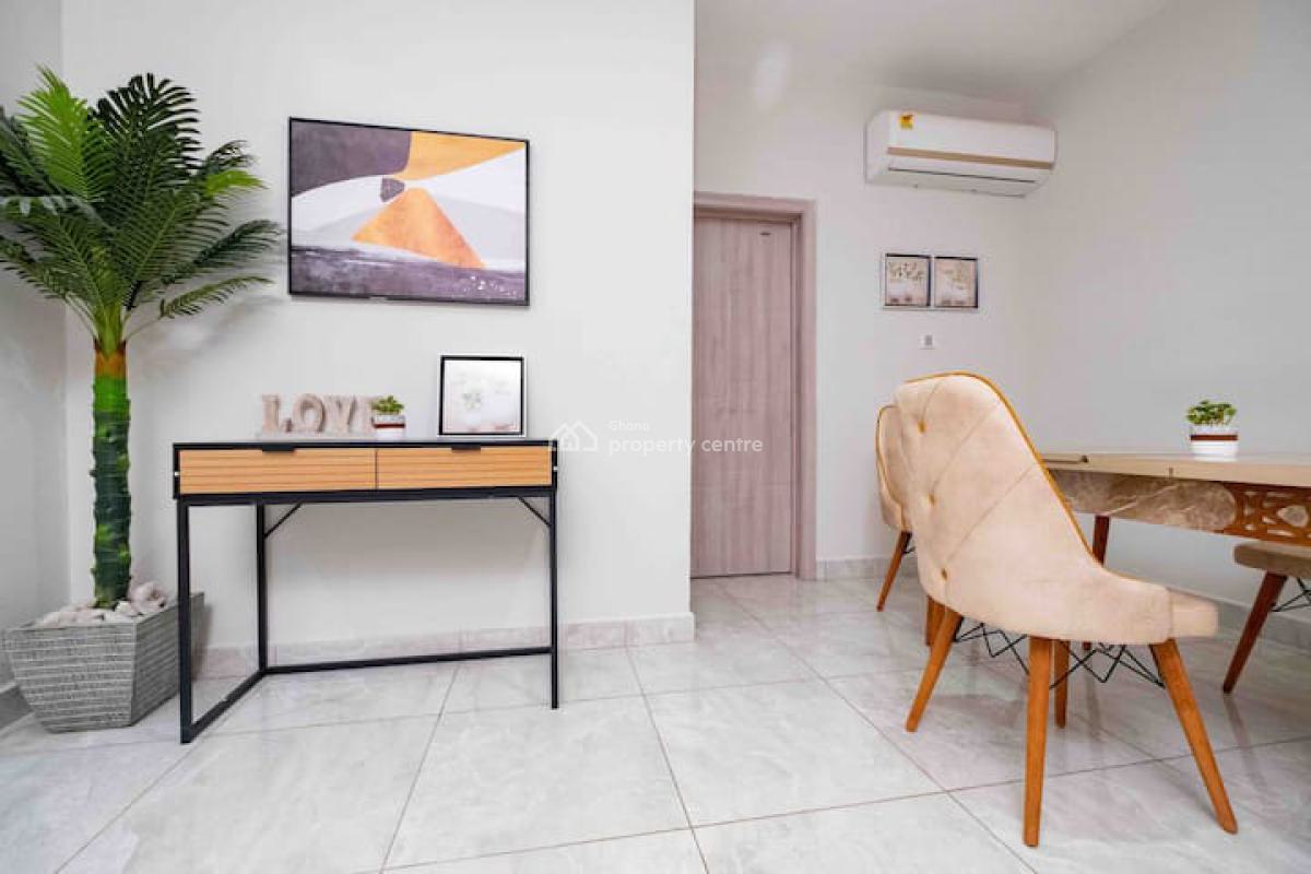 Serviced 2 Bedroom Apartment, East Airport, Airport Residential Area, Accra, Apartment for Rent