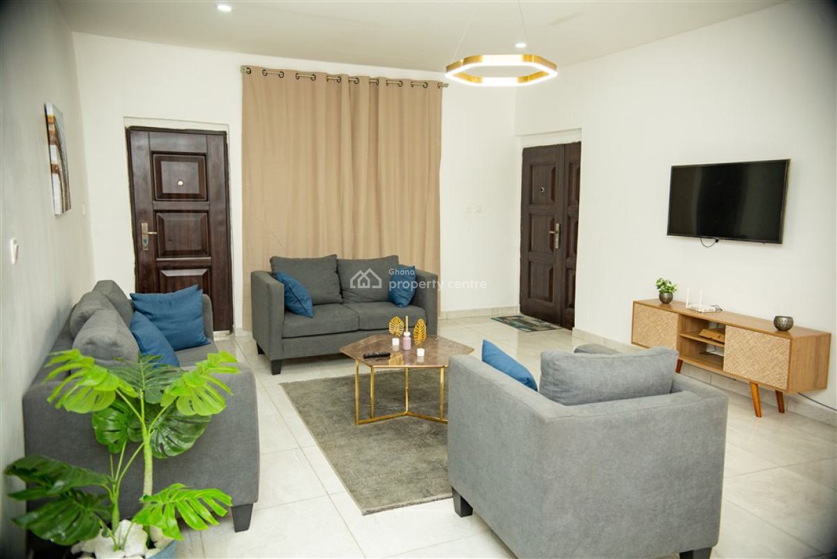 Fully Furnished 3 Bedroom Apartment, Tseaddo, East Airport, Airport Residential Area, Accra, Apartment for Rent