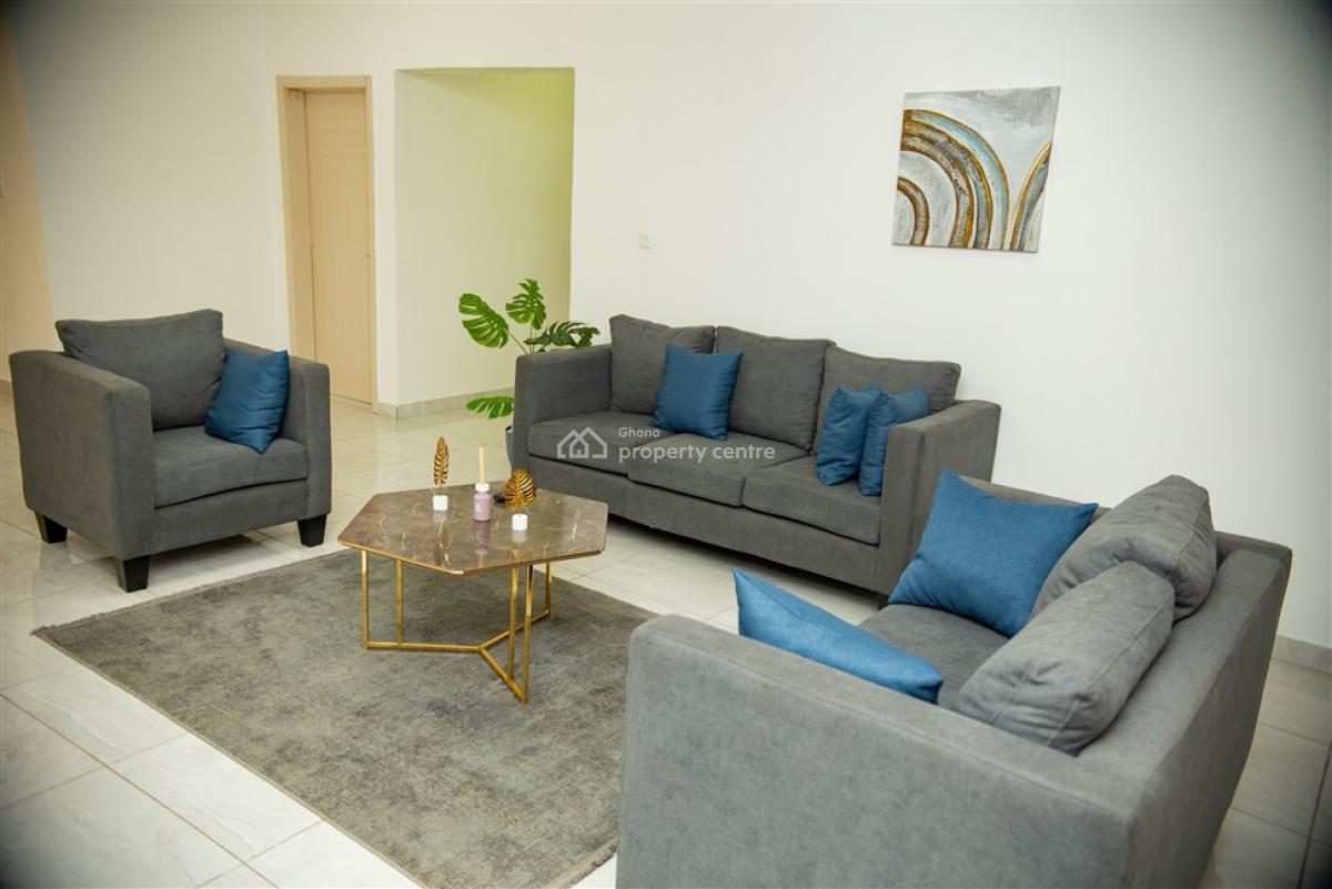Fully Furnished 3 Bedroom Apartment, Tseaddo, East Airport, Airport Residential Area, Accra, Apartment for Rent