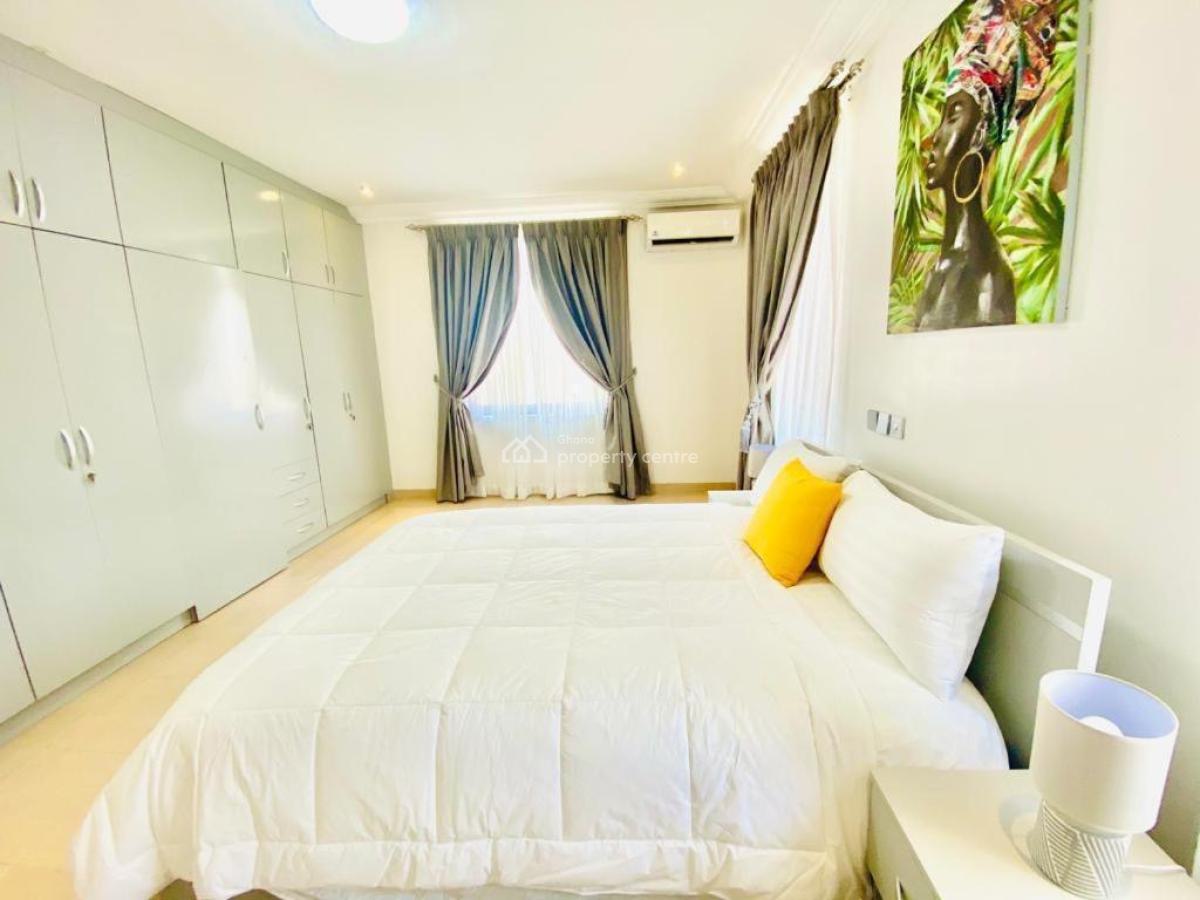 Furnished 2 Bedroom Apartment with Swimming Pool, East Airport, Airport Residential Area, Accra, Apartment for Rent