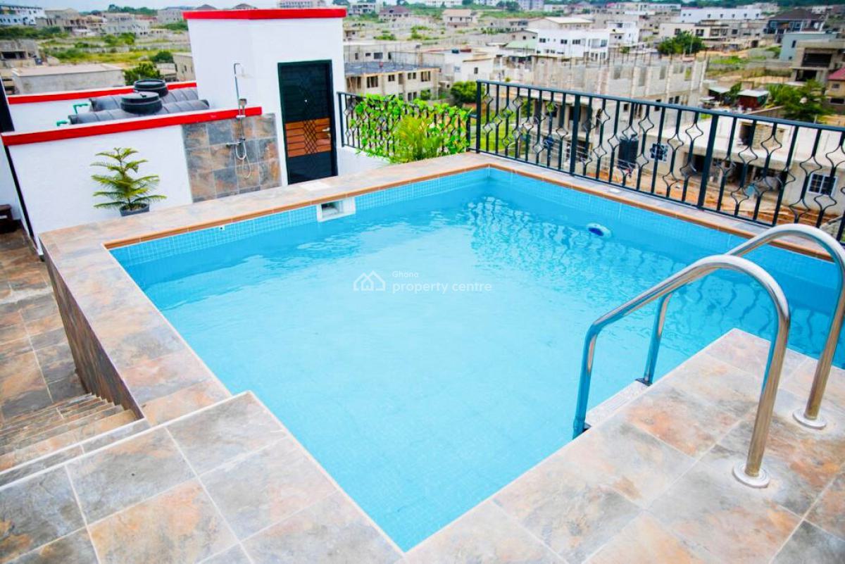 Furnished 2 Bedroom Apartment with Swimming Pool, East Airport, Airport Residential Area, Accra, Apartment for Rent