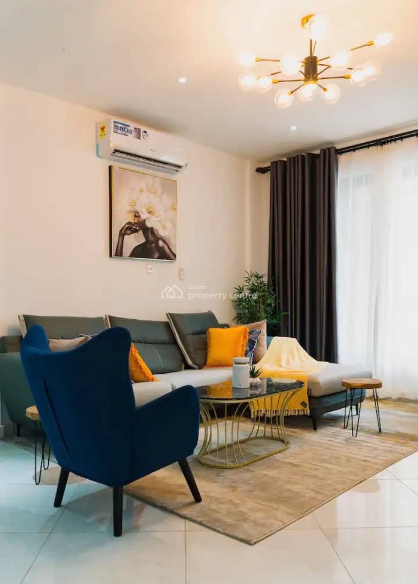 Fully Furnished 3 Bedroom Apartment with Gym, East Airport, Airport Residential Area, Accra, Apartment for Rent