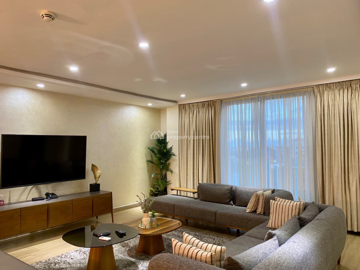 Furnished 2 Bedroom Apartment with Swimming Pool and Gym, Osu, Accra, Apartment for Rent
