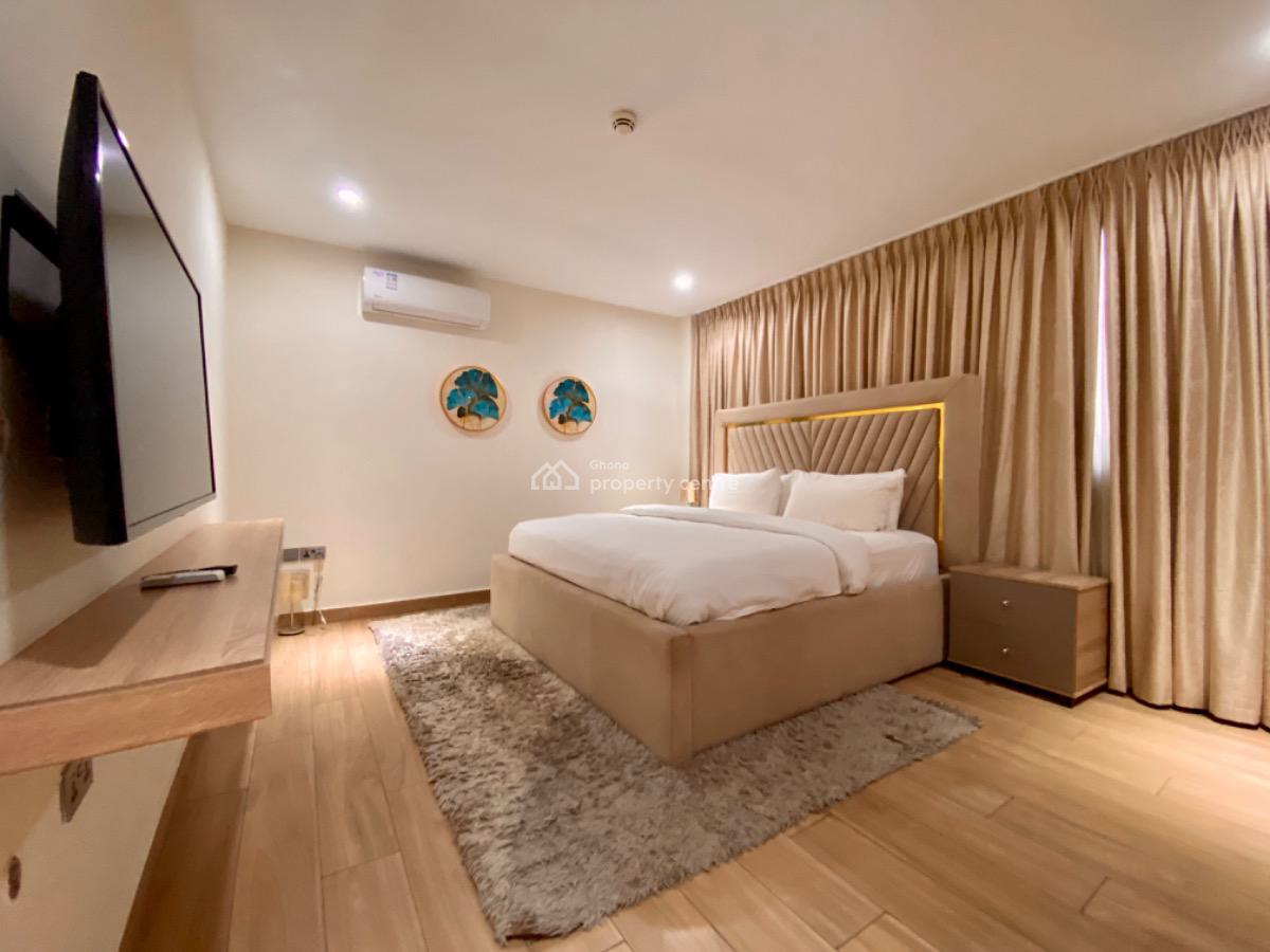 Furnished 2 Bedroom Apartment with Swimming Pool and Gym, Osu, Accra, Apartment for Rent