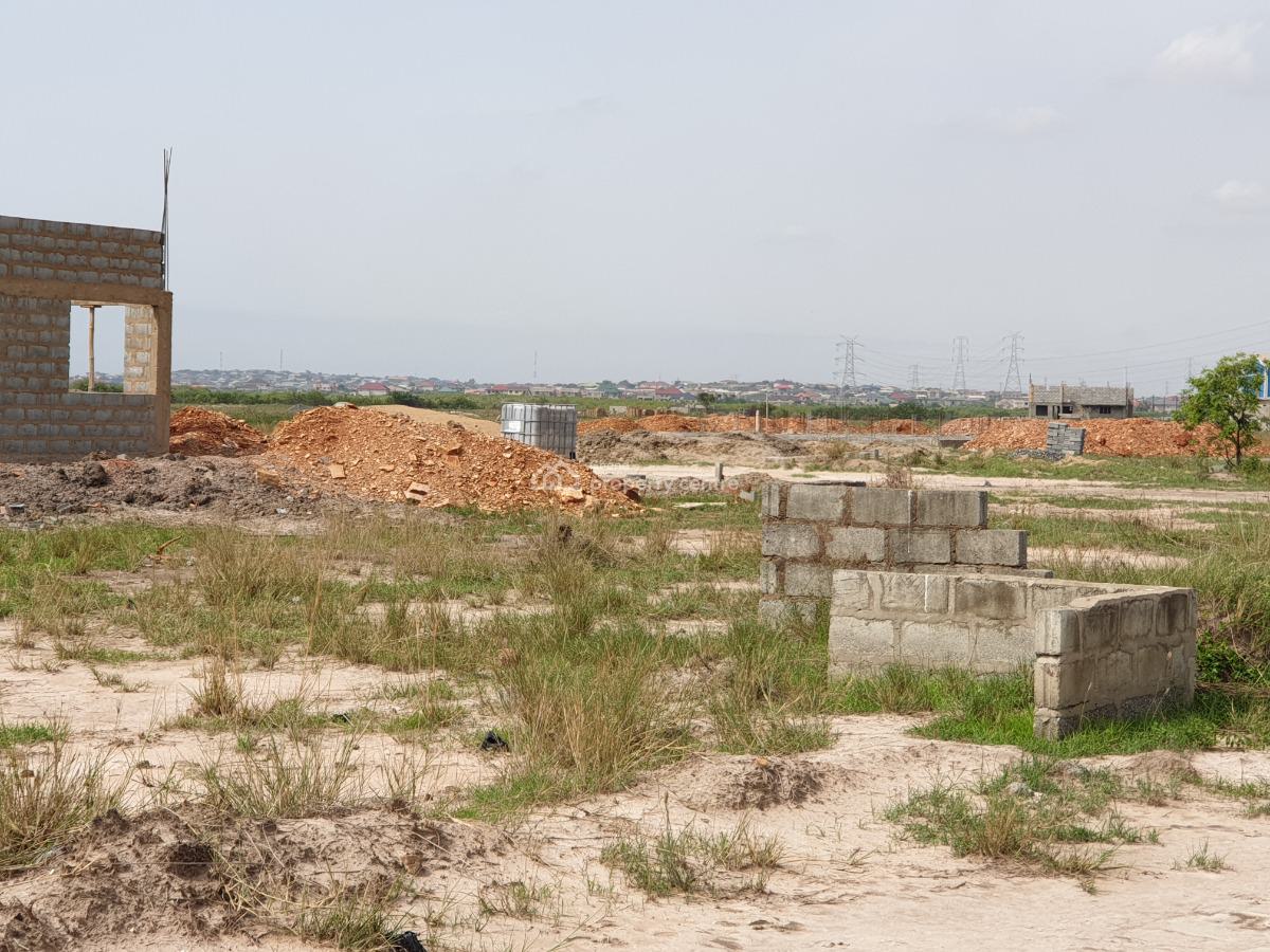 Cedar Court, Tema C25- Serviced Plot with Permit, Adom Estate Road, Community 25, Tema, Accra, Mixed-use Land for Sale