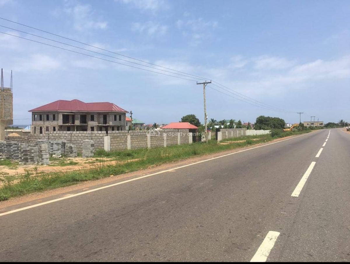 -solomon Court, Prampram---zoned Land with Verified Titles, African Ancestral Walls, Ningo Prampram District, Accra, Mixed-use Land for Sale