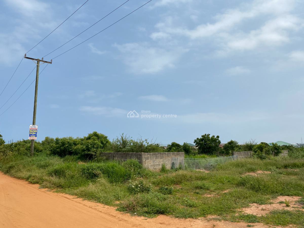 Plot with a Promise -- Near Pramprams Social Core, African Ancestral Walls, Prampram, Ningo Prampram District, Accra, Mixed-use Land for Sale