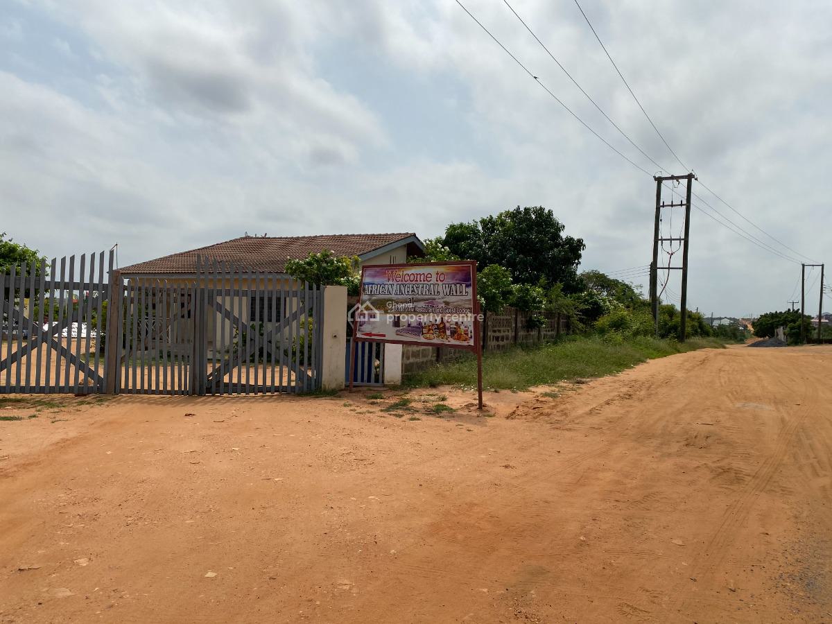 Plot with a Promise -- Near Pramprams Social Core, African Ancestral Walls, Prampram, Ningo Prampram District, Accra, Mixed-use Land for Sale