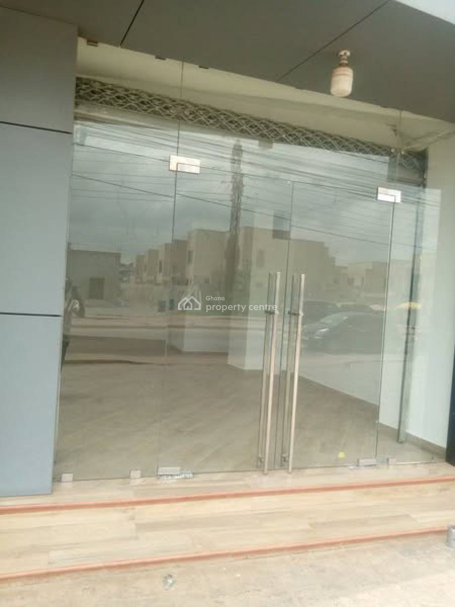 Executive Roadside Double Shop Office Space, Adjiringanor, East Legon, Accra, Office Space for Rent