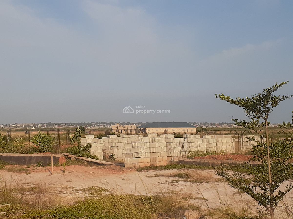 Half Plot ( Special Demarcated ) at Tema Community 25, Community 25 Mall, Dawhenya, Tema, Accra, Residential Land for Sale