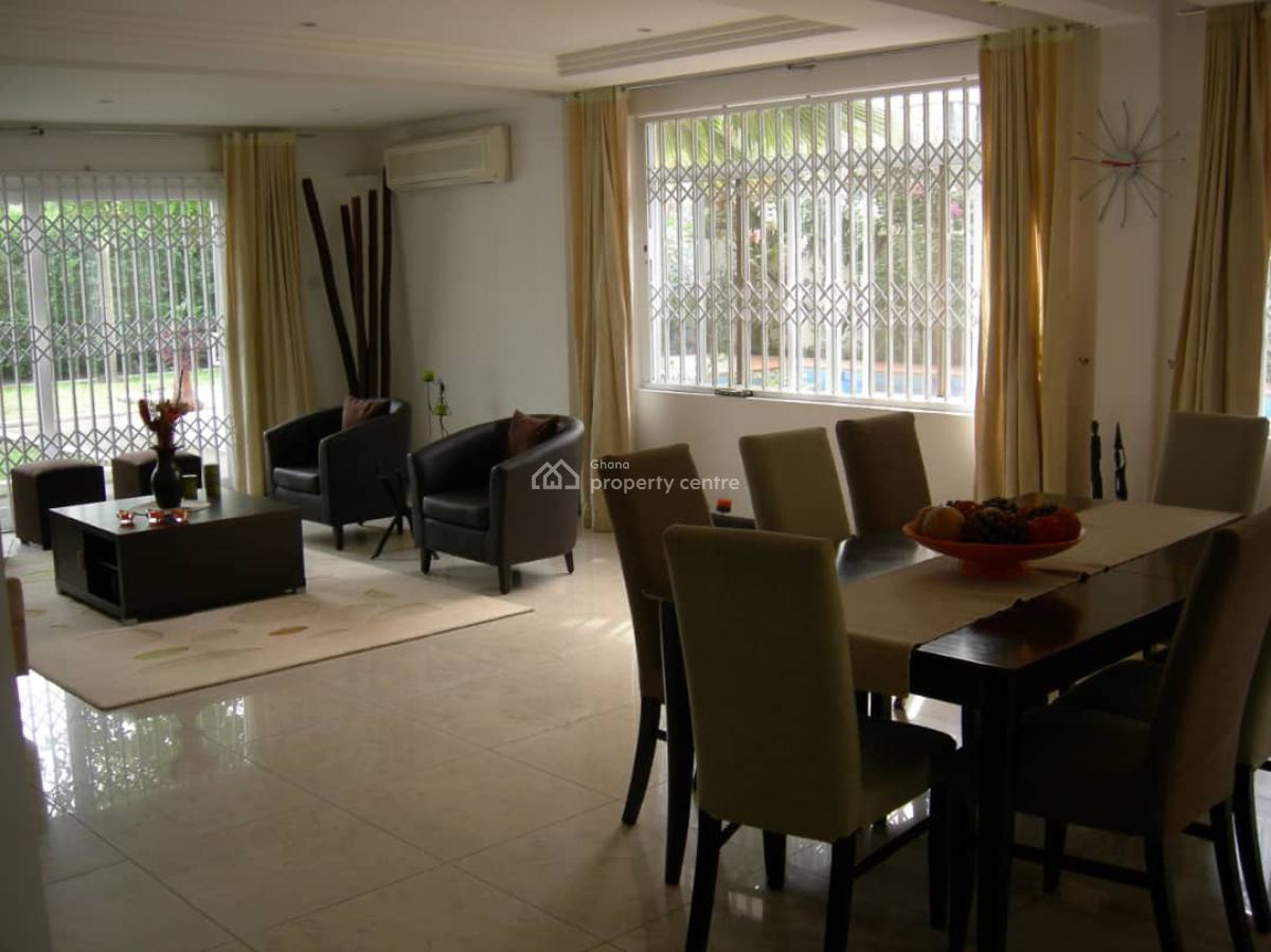 5 Bedrooms at Dzorwulu, Around Kuffour, Dzorwulu, Accra, Detached Duplex for Rent