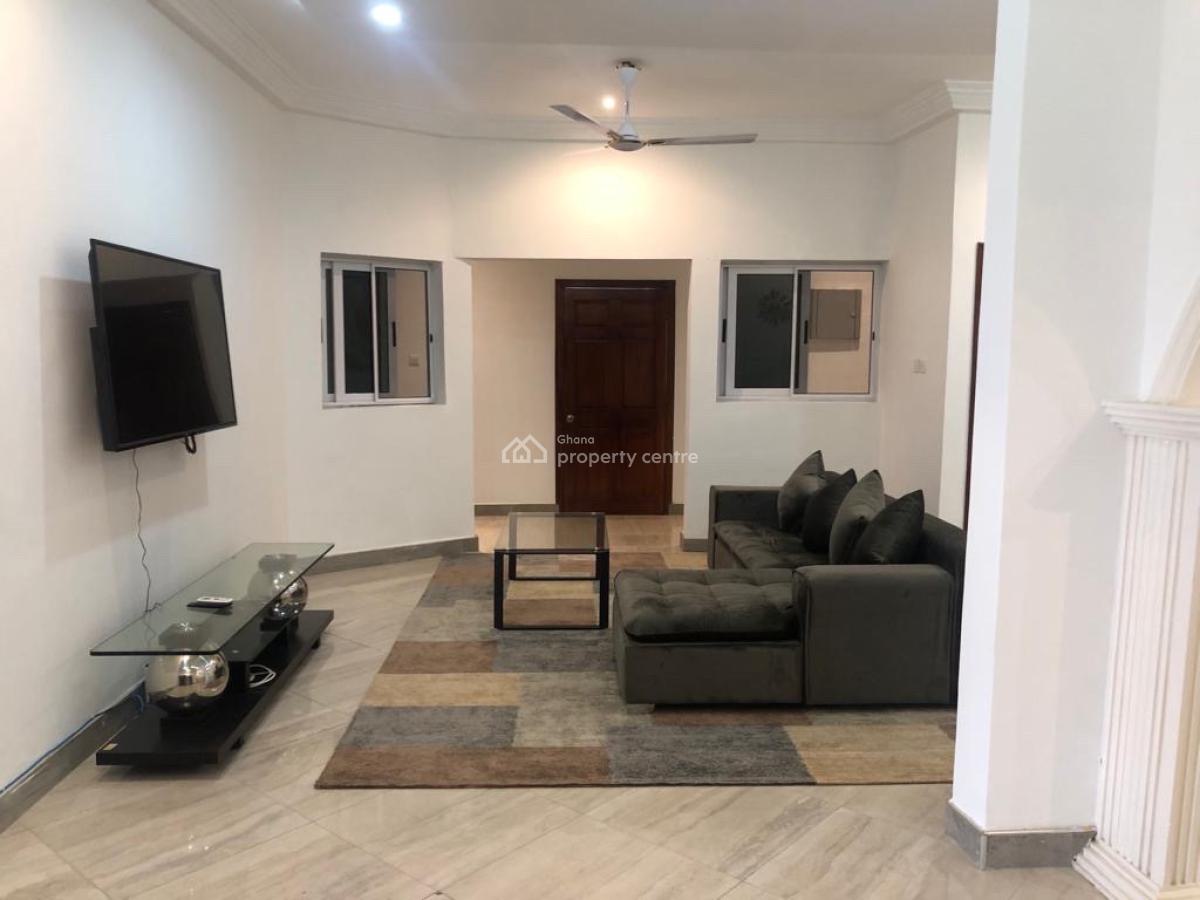 Furnished 4 Bedroom Apartment with Private Terrace, Tseaddo, East Airport, Airport Residential Area, Accra, Apartment for Rent