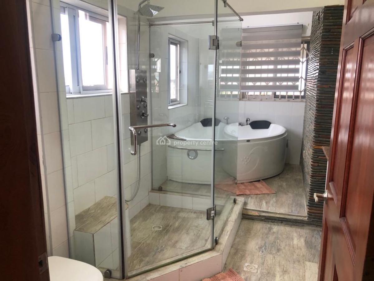 Furnished 4 Bedroom Apartment with Private Terrace, Tseaddo, East Airport, Airport Residential Area, Accra, Apartment for Rent