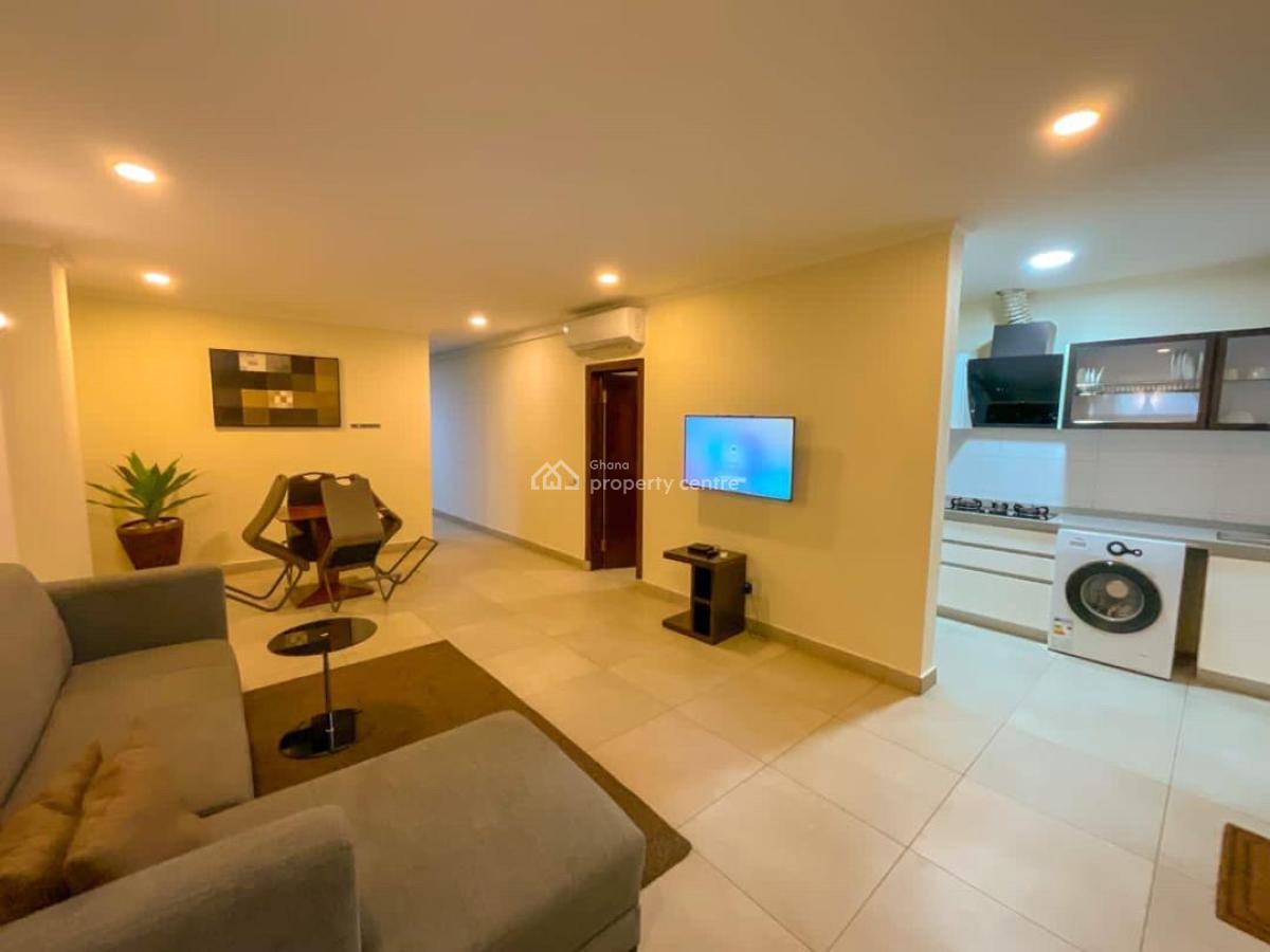 Fully Furnished 2 Bedroom, East Airport, Airport Residential Area, Accra, Apartment for Rent