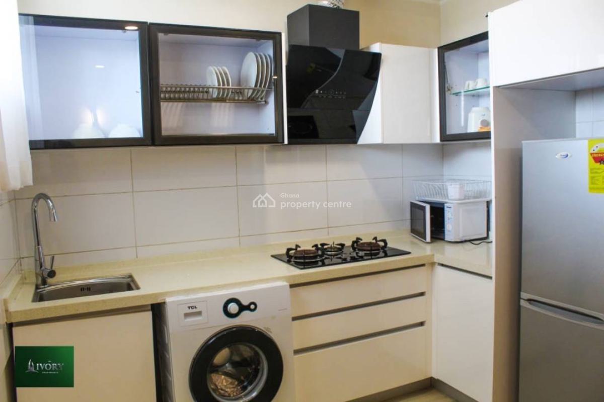 Fully Furnished 2 Bedroom, East Airport, Airport Residential Area, Accra, Apartment for Rent