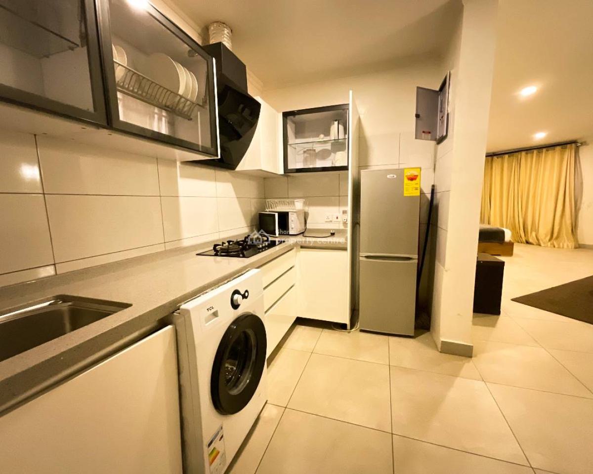 Furnished Studio Apartment, East Airport, Airport Residential Area, Accra, Single Room Self Contained for Rent