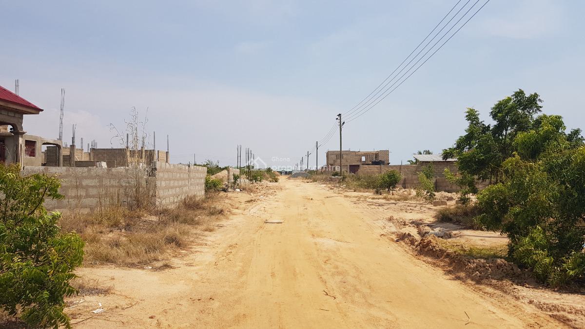 Solomon Court -- Registered Half Plots By Prampram Beach Lane, Oasis International Training Center, Prampram, Ningo Prampram District, Accra, Mixed-use Land for Sale