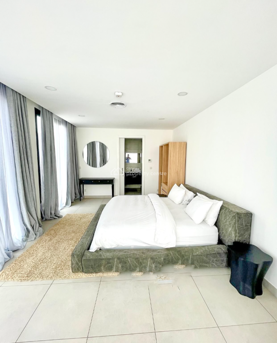 Fully Furnished 3 Bedroom Penthouse with Swimming Pool and Gym, Airport Residential Area, Accra, Apartment for Rent