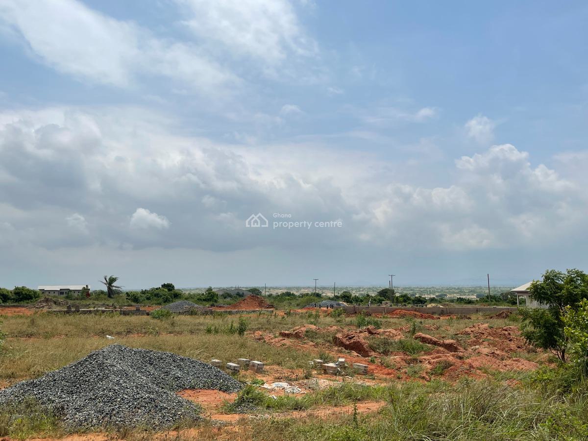 Coastal Living Starts---solomon Court Half Plot, Prampram, New Ningo Police Station, Ningo Prampram District, Accra, Mixed-use Land for Sale