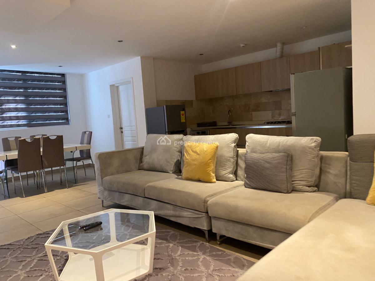 Furnished 3 Bedroom Apartment with Swimming Pool, West Airport, Airport Residential Area, Accra, Apartment for Rent
