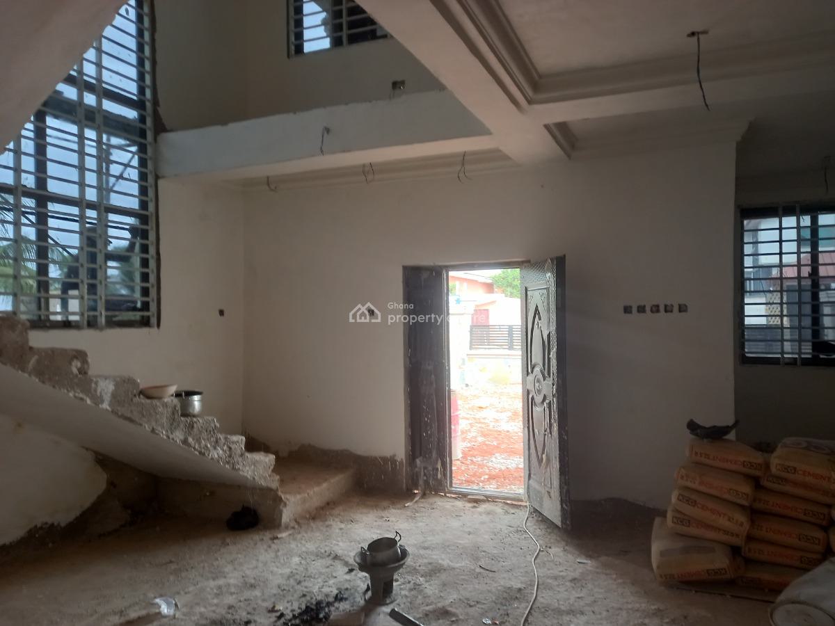 4 Bedrooms ( The House Will Be Fully Completed), Buoho,  After Kronum Afrancho., Kumasi Metropolitan, Ashanti, House for Sale