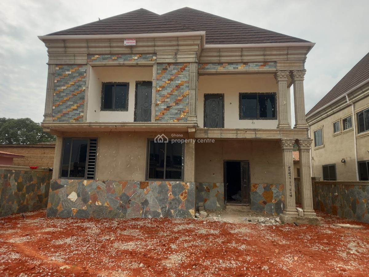 4 Bedrooms ( The House Will Be Fully Completed), Buoho,  After Kronum Afrancho., Kumasi Metropolitan, Ashanti, House for Sale