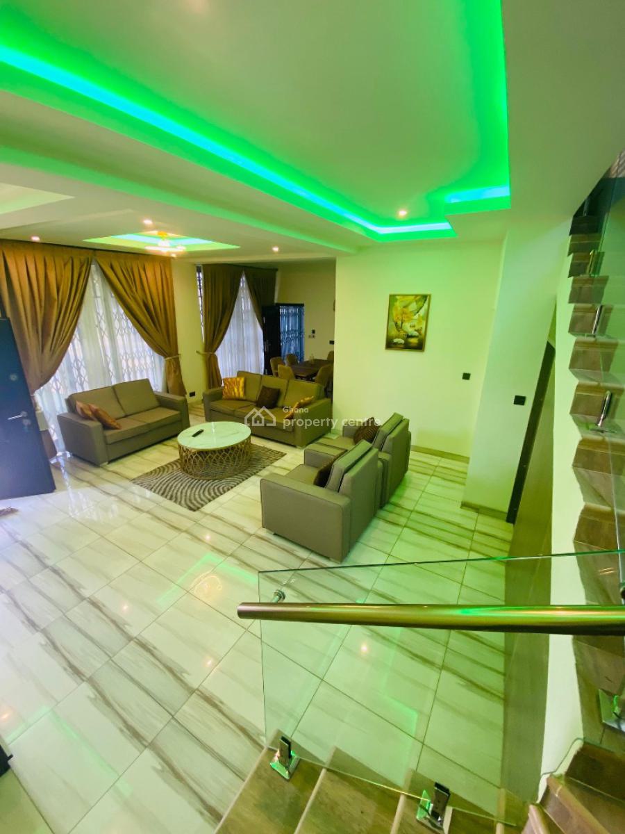 Fully Furnished 4 Bedrooms House, Cantonments, Cantonments, Accra, House for Rent