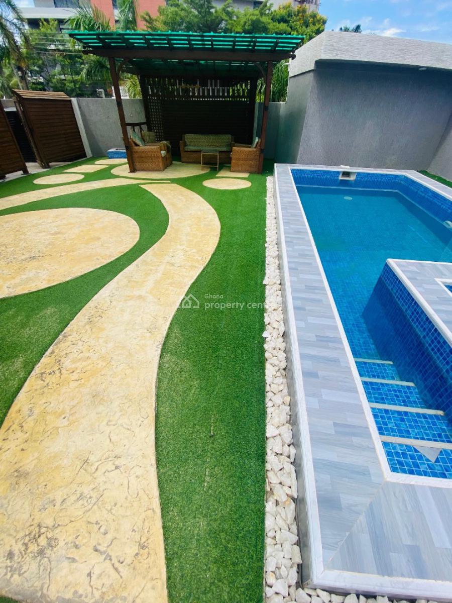 Fully Furnished 4 Bedrooms House, Cantonments, Cantonments, Accra, House for Rent