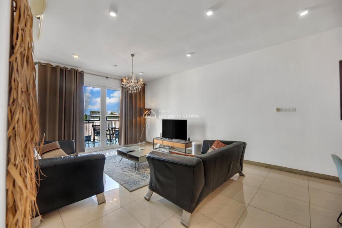Luxe Fully Furnished Apartment, Lagos Avenue Road, East Legon, Accra, Apartment for Rent