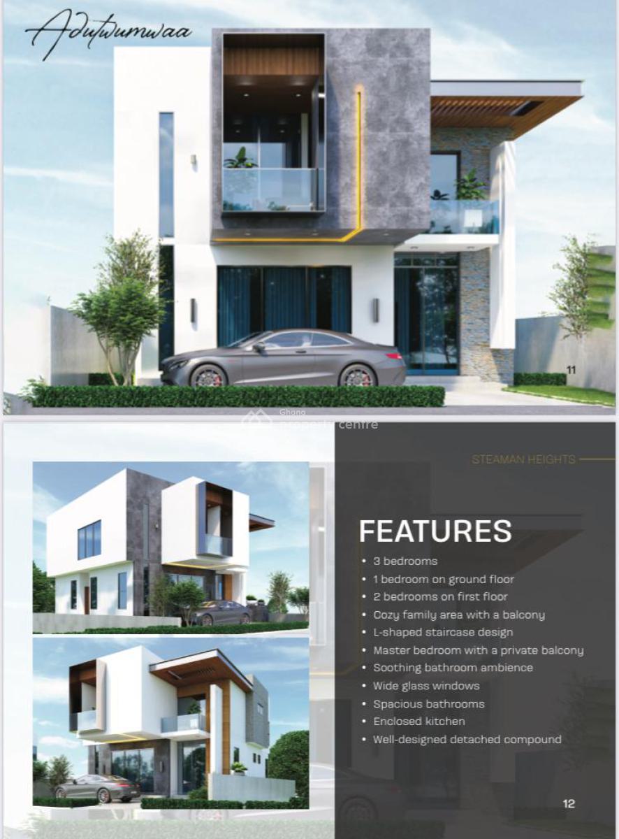 Three, Four- and Five-bedroom Townhomes, Adjiringano, East Legon, Accra, Townhouse for Sale