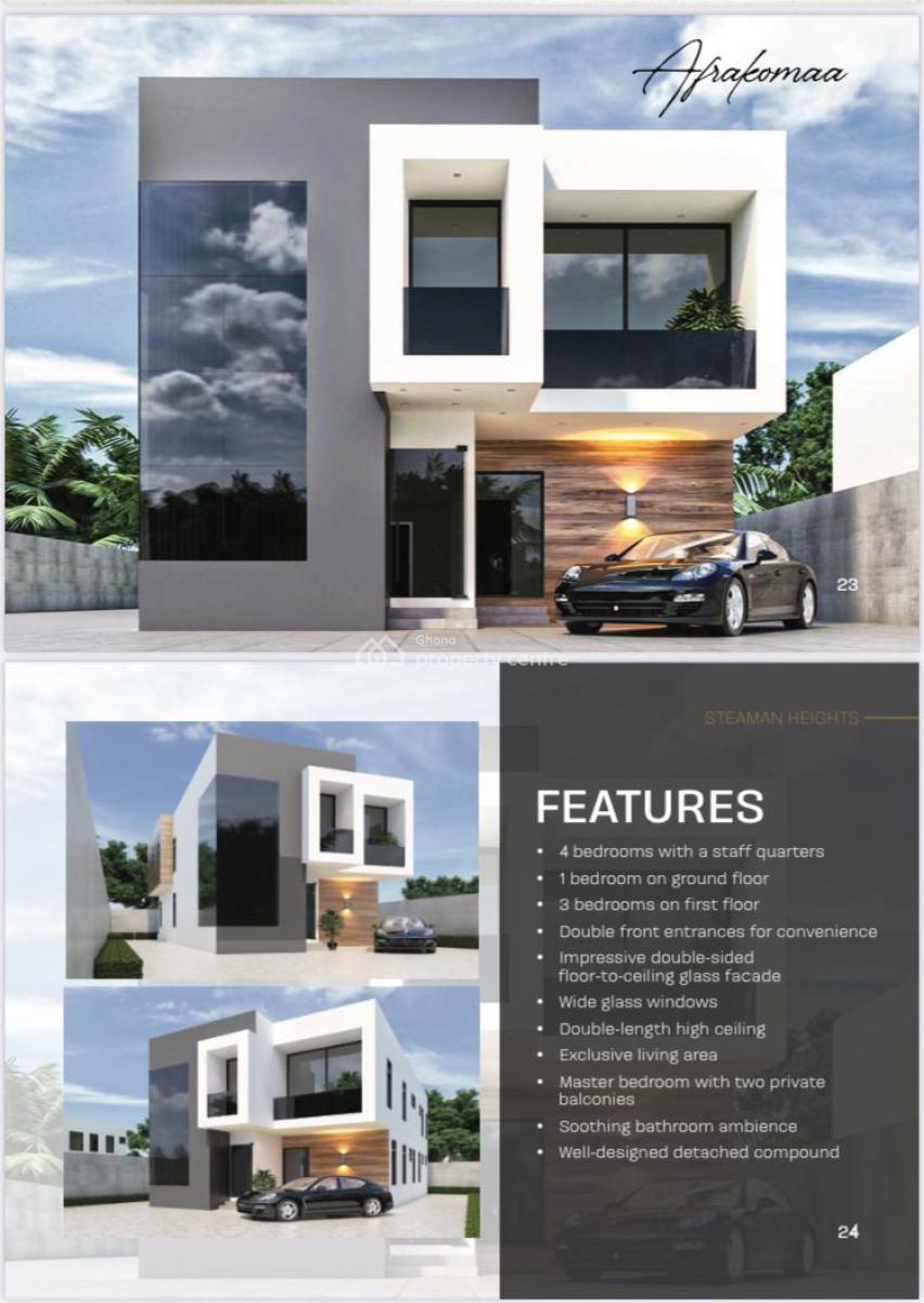 Three, Four- and Five-bedroom Townhomes, Adjiringano, East Legon, Accra, Townhouse for Sale