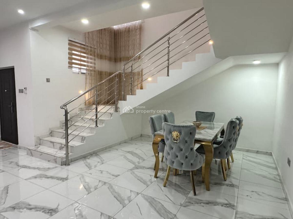 Executive 4 Bedrooms Furnished House with a Boys Quarters, Lakeside, Ashaley Botwe, Adenta Municipal, Accra, House for Sale