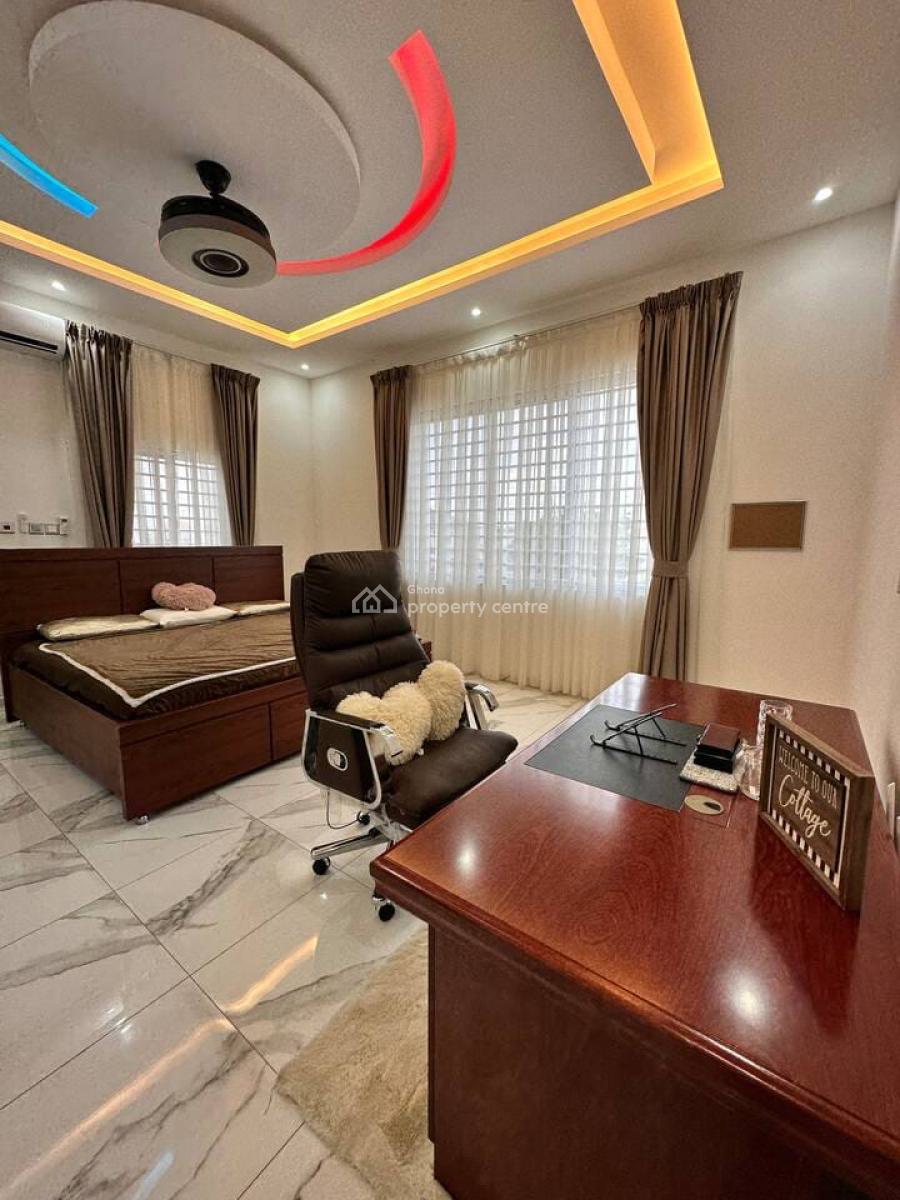 Executive 4 Bedrooms Furnished House with a Boys Quarters, Lakeside, Ashaley Botwe, Adenta Municipal, Accra, House for Sale