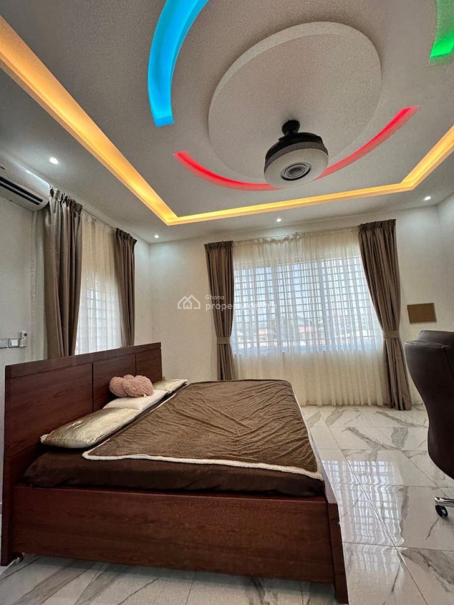 Executive 4 Bedrooms Furnished House with a Boys Quarters, Lakeside, Ashaley Botwe, Adenta Municipal, Accra, House for Sale