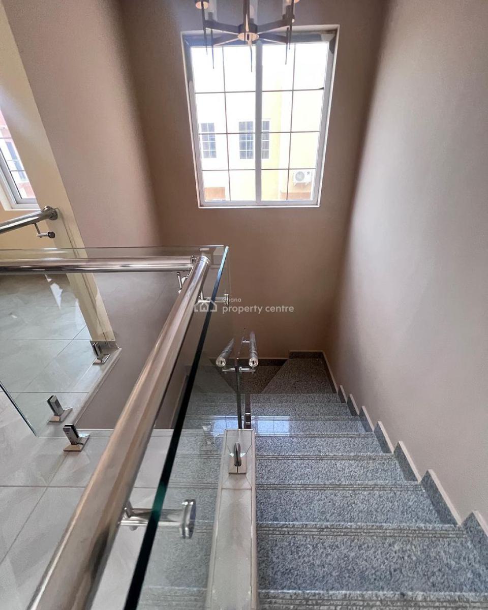 3 Bedroom Townhouse with Staff Quarters in a Gated Community, West Airport, Airport Residential Area, Accra, Townhouse for Rent