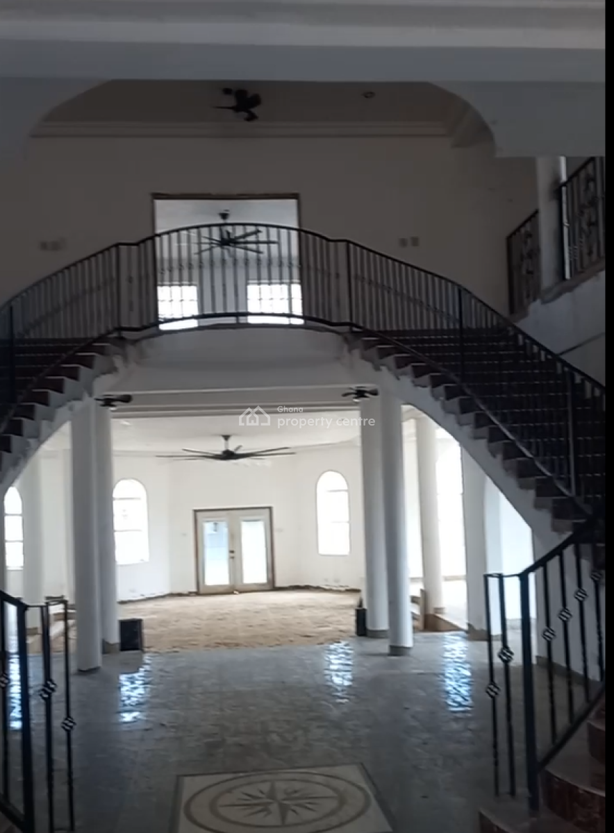 Stunning 7-bedroom Spanish/mediterranean Mansion on 3.5 Plots of Land, Alolo Street, Opposite King Makeri Guest House, East Legon, Accra, House for Sale