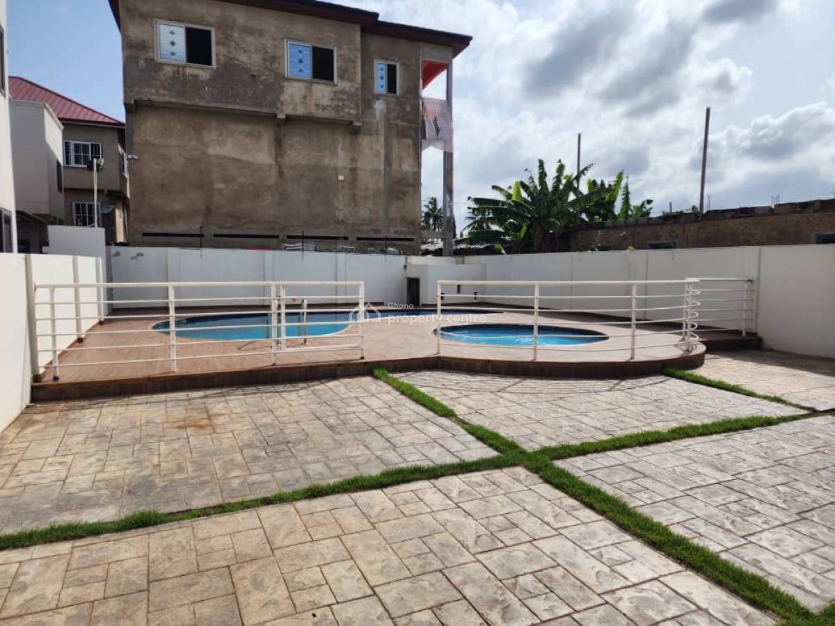 3 Bedroom Duplex with Staff Quarters in a Gated Community with Pool, Abelemkpe, Dzorwulu, Accra, Townhouse for Rent