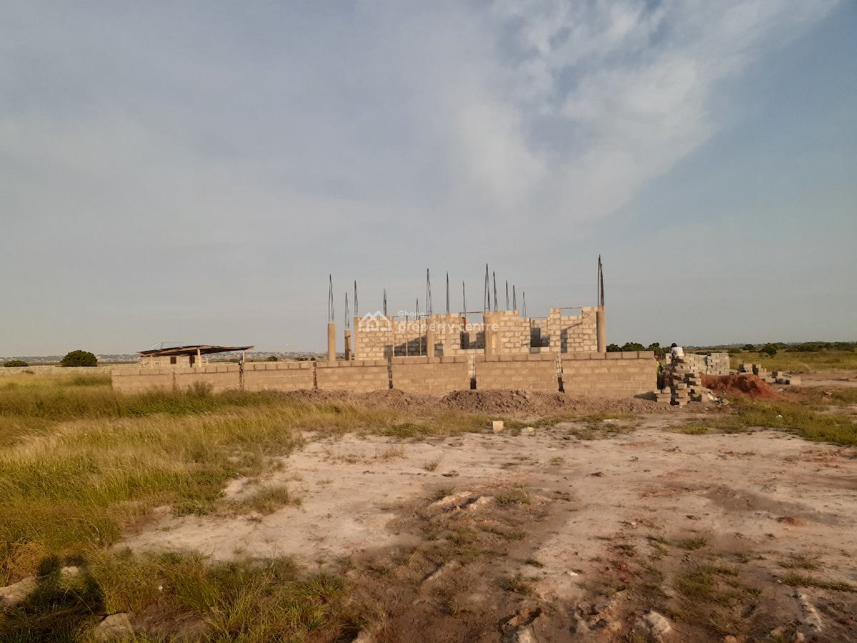 Developed Area !! Water Log Free Half Plots @ Tema Community 25, Devtraco Road, Dawhenya, Tema, Accra, Residential Land for Sale
