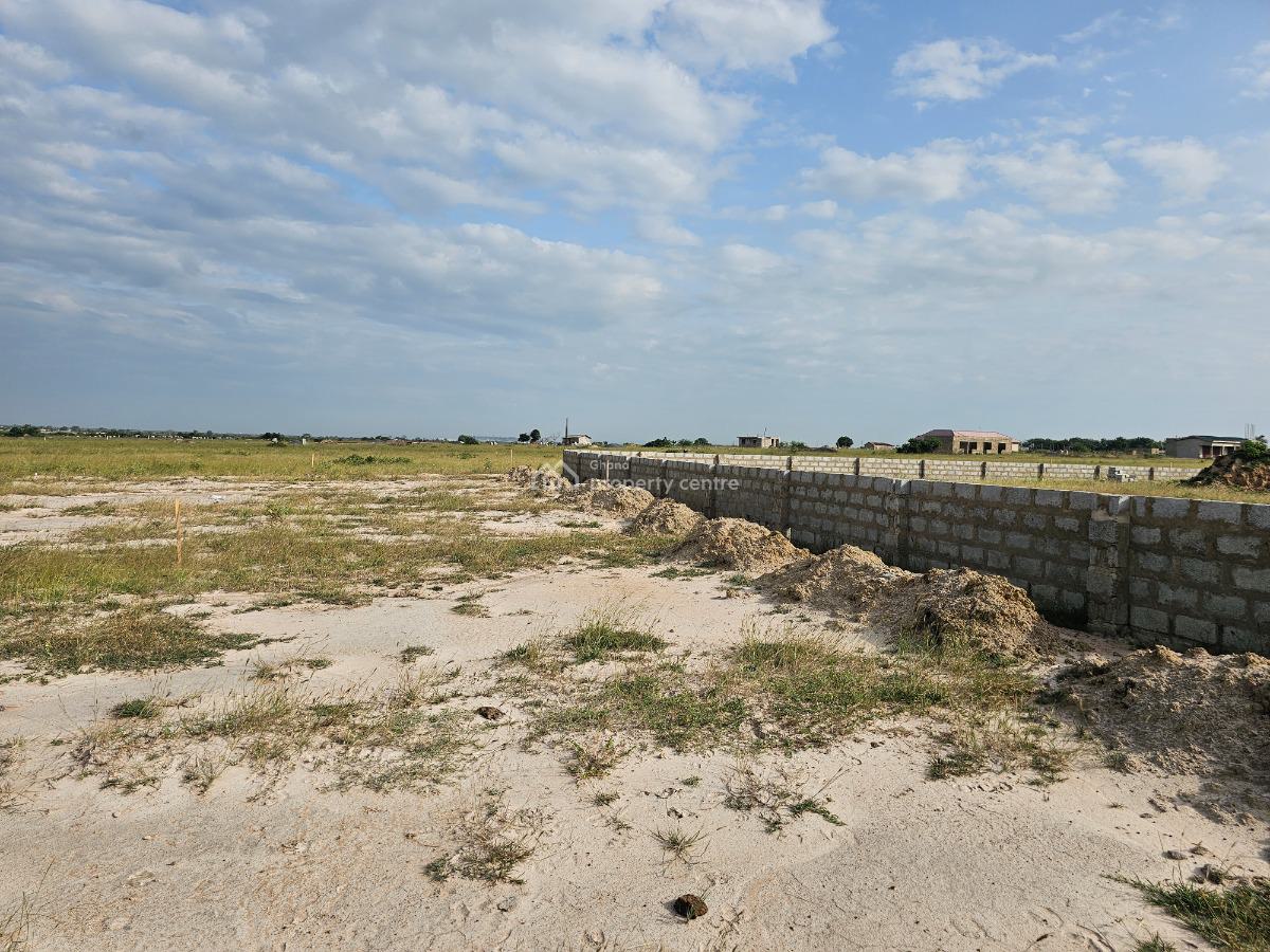 Buy Now >>> Well Located Half Plot - Prampram Beach Road, New Ningo Police Station, Prampram, Ningo Prampram District, Accra, Residential Land for Sale