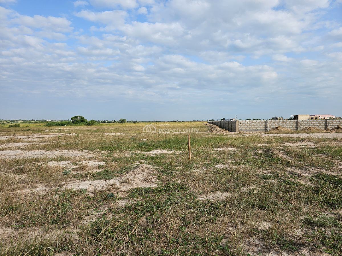 Buy Now >>> Well Located Half Plot - Prampram Beach Road, New Ningo Police Station, Prampram, Ningo Prampram District, Accra, Residential Land for Sale